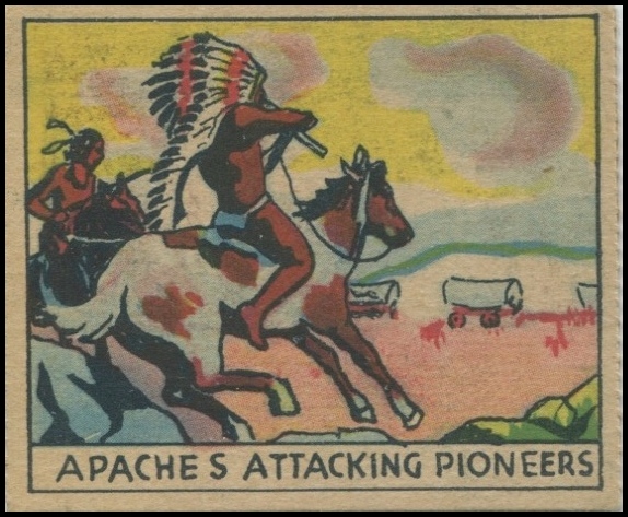 237 Apaches Attacking Pioneers